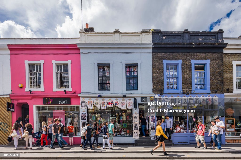 Notting Hill, shops in Pembridge road