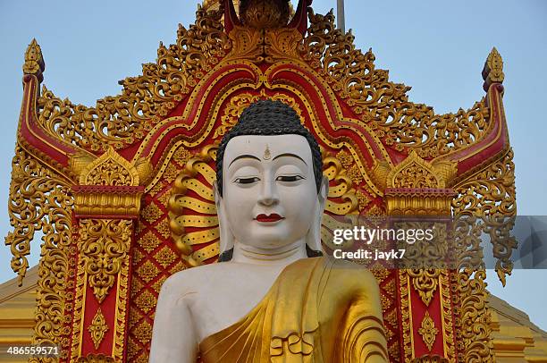 buddha statue - pagoda stock pictures, royalty-free photos & images