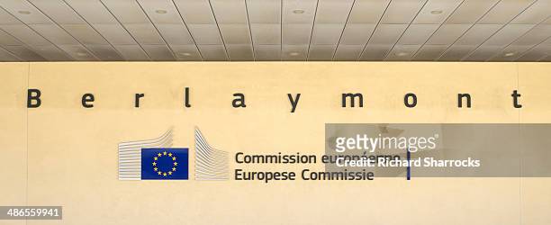 european commission berlaymont - berlaymont stock pictures, royalty-free photos & images