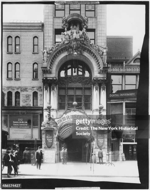 The New Amsterdam Theatre, New York, New York, 1895.