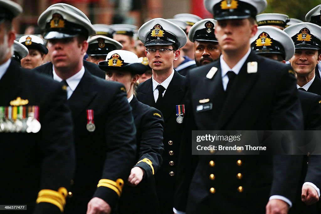 ANZAC Day Commemorated In Sydney