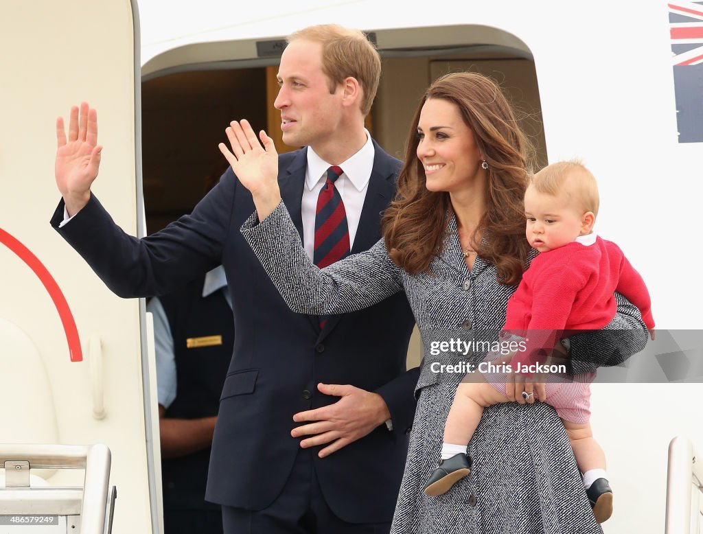 The Duke And Duchess Of Cambridge Tour Australia And New Zealand - Day 19