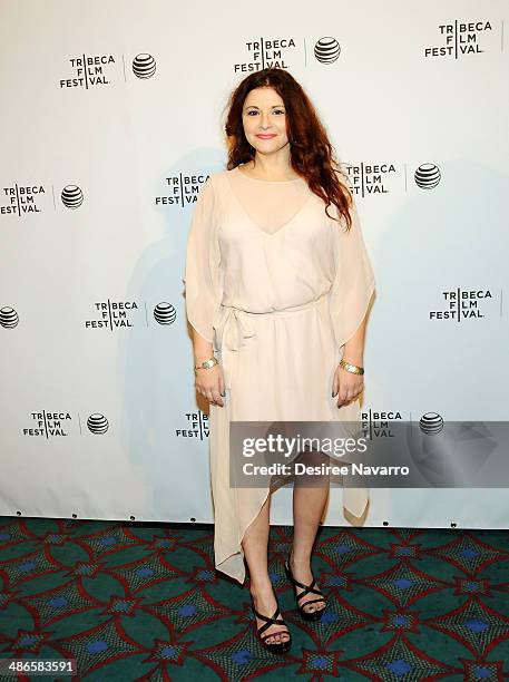 Actress Rachel Stern attends the Shorts Program: City Limits during the 2014 Tribeca Film Festival at AMC Loews Village 7 on April 24, 2014 in New...