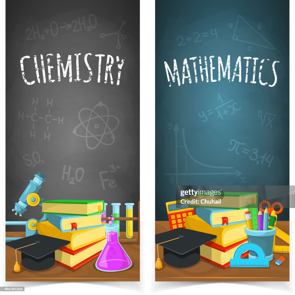 Science Classes Headers High-Res Vector Graphic - Getty Images
