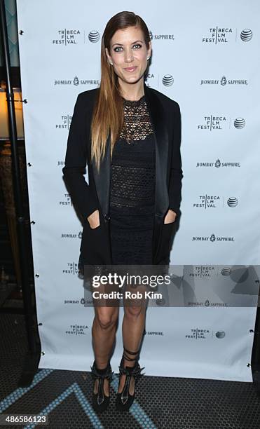 Kate Walsh attends the "Just Before I Go" Premiere after party during the 2014 Tribeca Film Festival sponsored by Bombay Sapphire at The Flatiron...