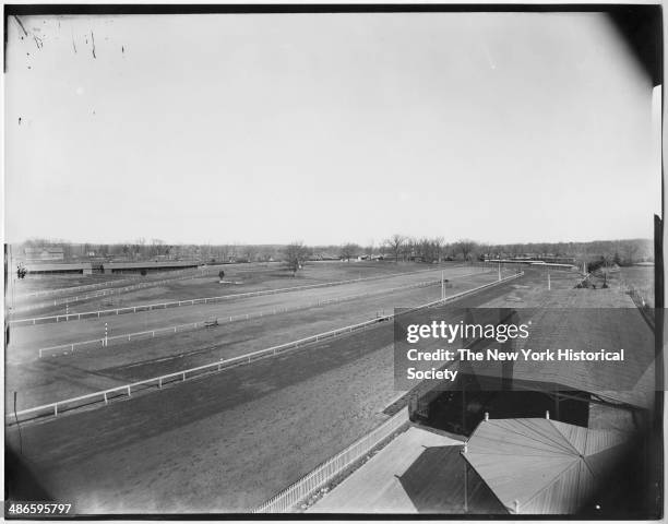 Racetrack near the Croton Aqueduct-Bedford Park, Ossining, New York, 1895.