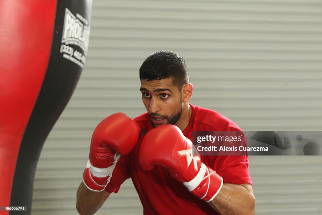 Amir Khan Workout