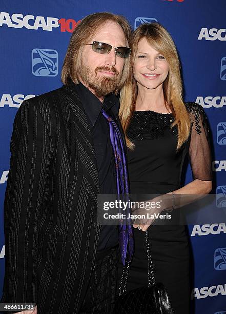 Musician Tom Petty and wife Dana York attend the 31st annual ASCAP Pop Music Awards at The Ray Dolby Ballroom at Hollywood & Highland Center on April...