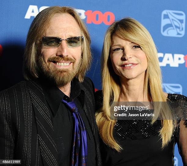 Musician Tom Petty and wife Dana York attend the 31st annual ASCAP Pop Music Awards at The Ray Dolby Ballroom at Hollywood & Highland Center on April...