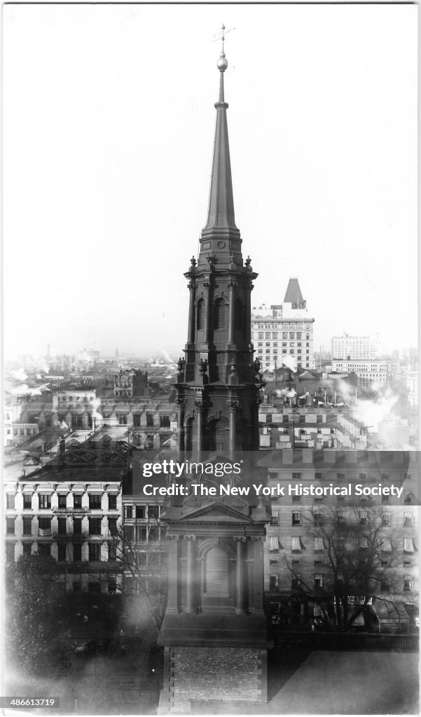 Steeple Of St Paul's Chapel