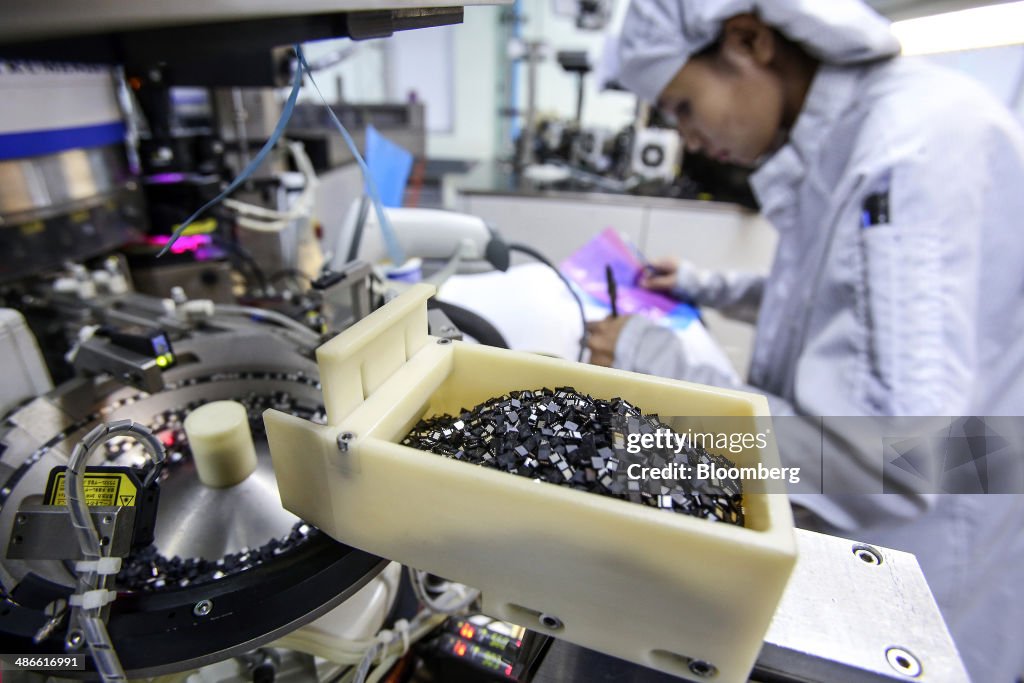 Production Inside A Hana Microelectronics Pcl Plant Ahead Of Thai Manufacturing Production Index