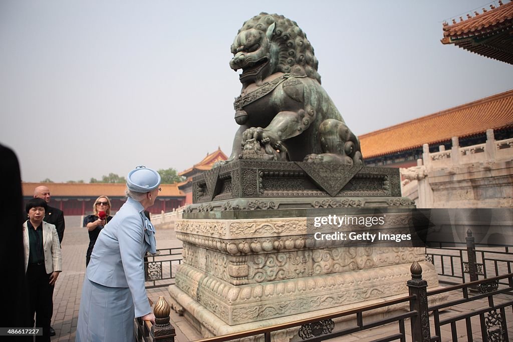 Queen Margrethe Of Denmark Visits China