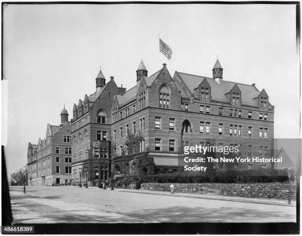 Morris High School, E 166th Street and Boston Road, Bronx, New York, New York, 1895.