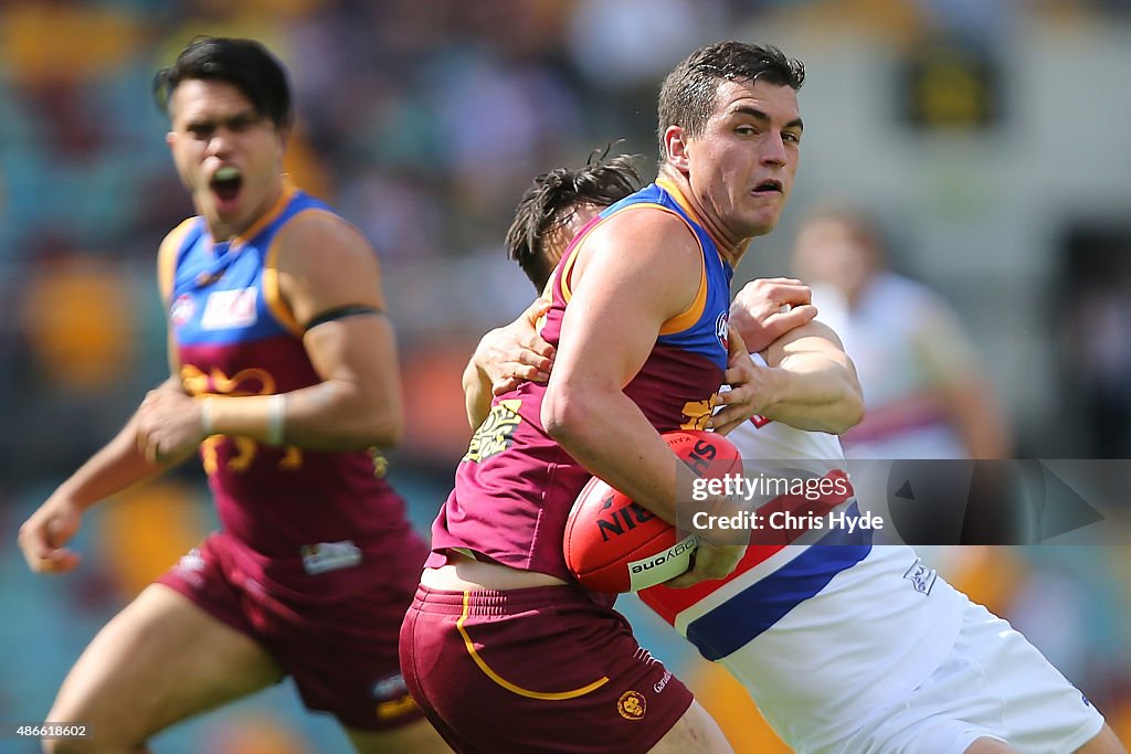 AFL Rd 23 - Brisbane v Western Bulldogs