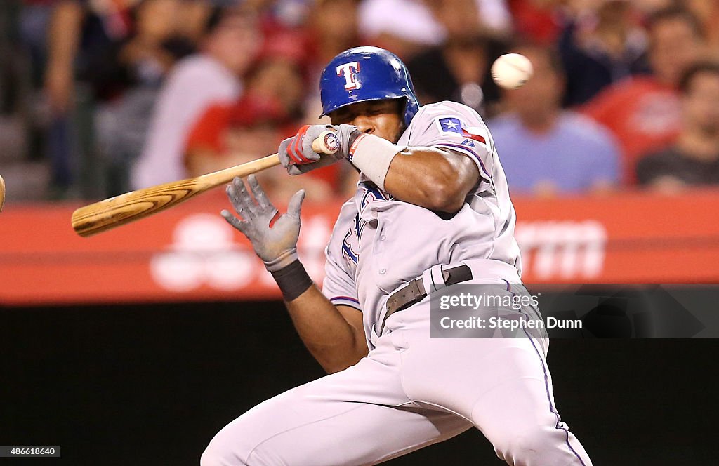 Texas Rangers v Los Angeles Angels of Anaheim