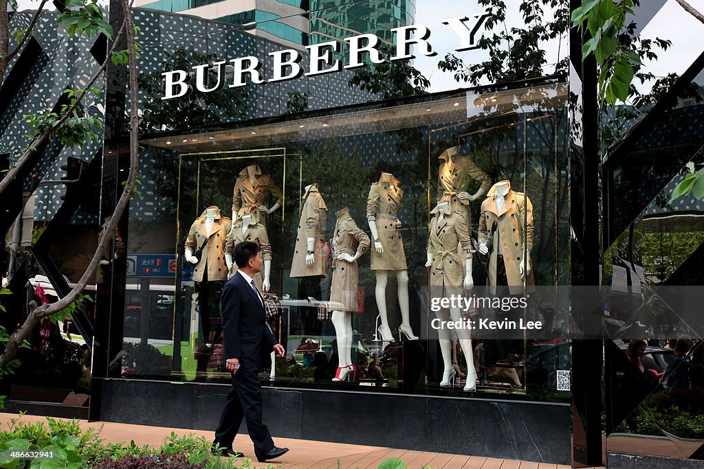 Burberry's Flagship Store In Shanghai