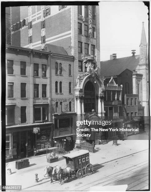 The New Amsterdam Theatre, New York, New York, mid to late 1900s.