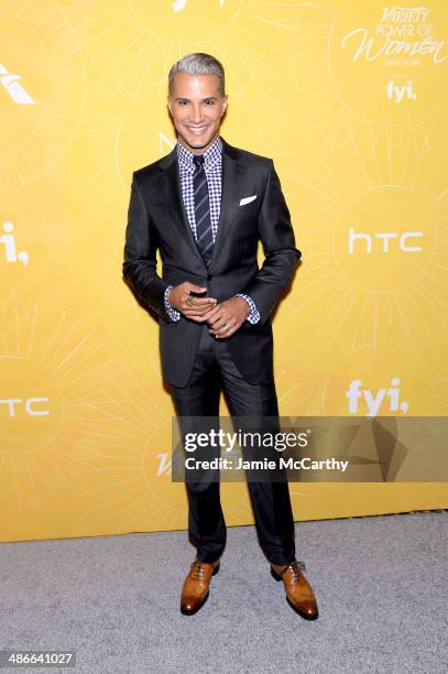 Jay Manuel attends Variety Power Of Women: New York presented by FYI at Cipriani 42nd Street on April 25, 2014 in New York City.