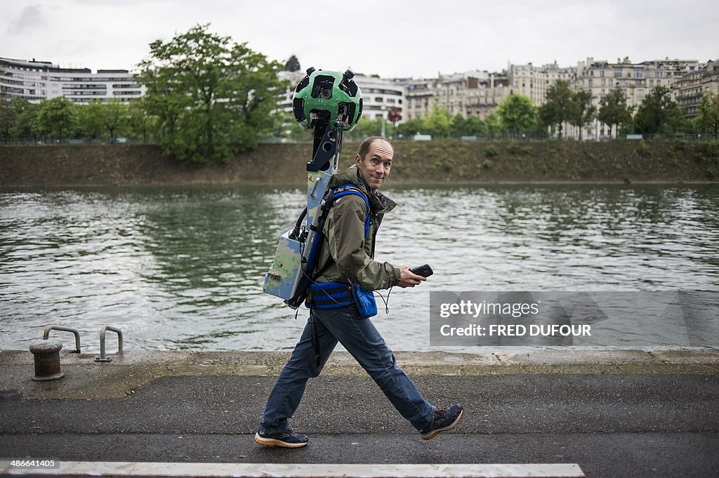 FRANCE-INTERNET-GOOGLE-STREET VIEW-