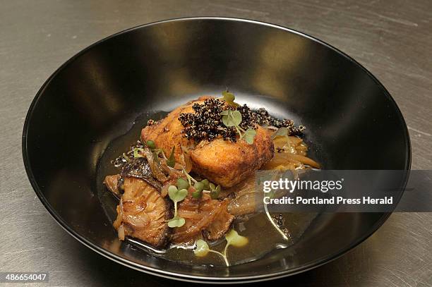 Cara Stadler, James Beard Award nominee, cooks a dish for us, with sustainable fish. Stadler's fluke with braised endive and shitake mushrooms. March...