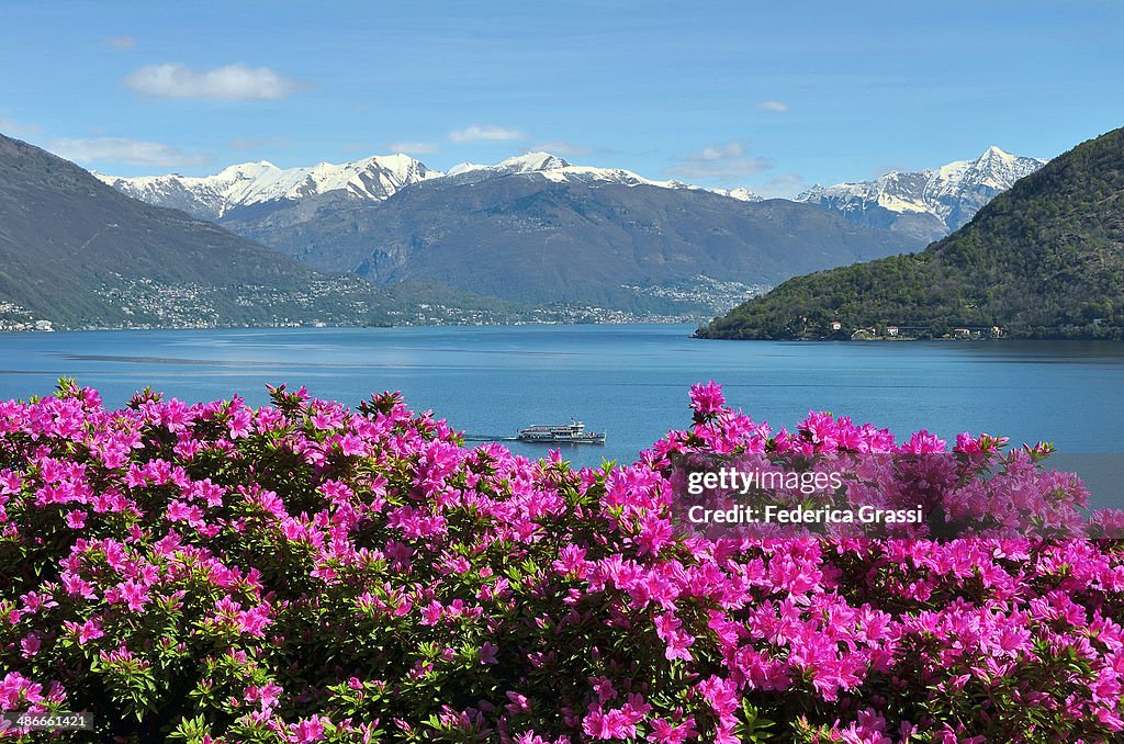 A boat ride on Lake Maggiore
