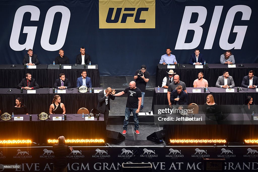 UFC Go Big Launch Event