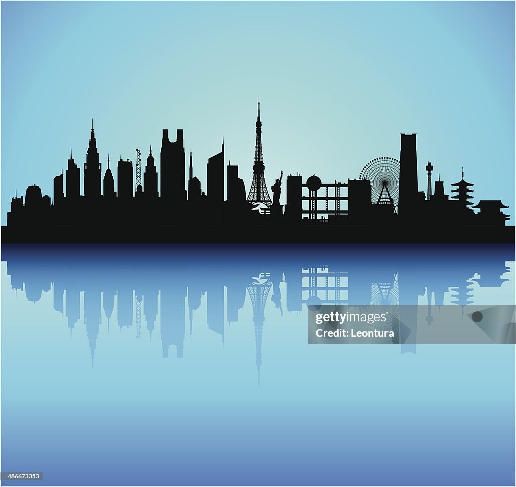 Tokyo (Detailed, Moveable Buildings)