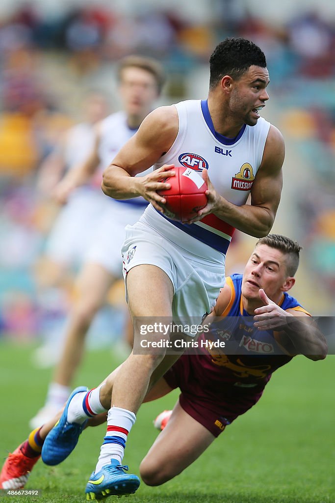 AFL Rd 23 - Brisbane v Western Bulldogs