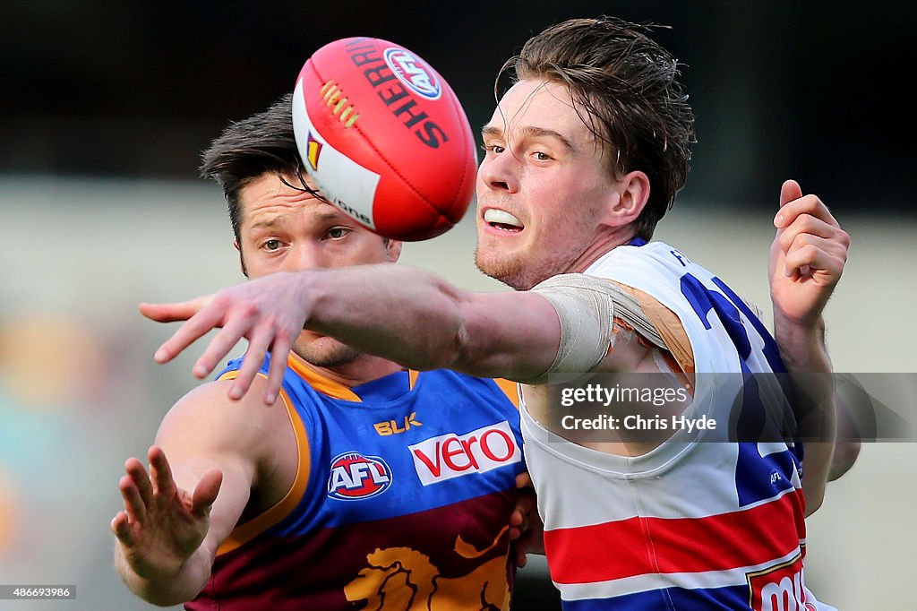 AFL Rd 23 - Brisbane v Western Bulldogs