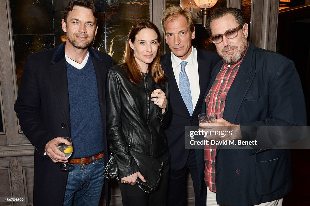 Charles Finch, Mulberry and PORTER Magazine Host An Exclusive Dinner For Julian Schnabel At 34