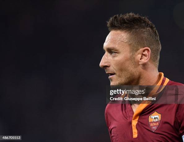 As Roma Totti Francesco Totti of Roma during the Serie A match between AS Roma and ...