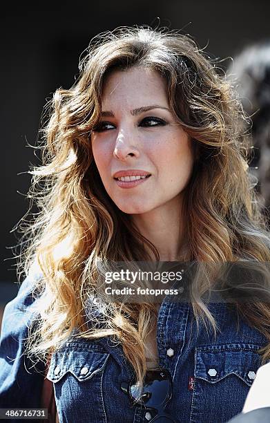 Gisela Llado attends day five of the ATP Barcelona Open Banc Sabadell at the Real Club de Tenis Barcelona on April 25, 2014 in Barcelona, Spain.