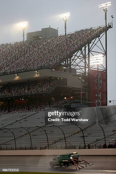 The Air-Titan 2.0 runs on the track at Richmond International Raceway on April 25, 2014 in Richmond, Virginia.