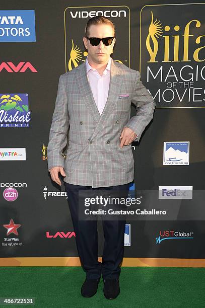 Stephen Baldwin arrives to the IIFA Magic of the Movies at MIDFLORIDA Credit Union Amphitheatre on April 25, 2014 in Tampa, Florida.