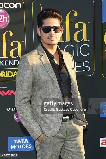 Vishal Malhotra arrives to the IIFA Magic of the Movies at MIDFLORIDA Credit Union Amphitheatre on April 25, 2014 in Tampa, Florida.