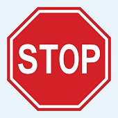 Stop Sign Vector