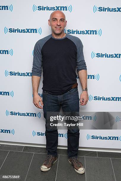 The Following" executive producer Marcos Siega visits the SiriusXM Studios on April 25, 2014 in New York City.