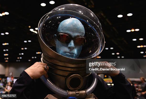 Cosplayer attends the 2014 Chicago Comic and Entertainment Expo at McCormick Place on April 25, 2014 in Chicago, Illinois.