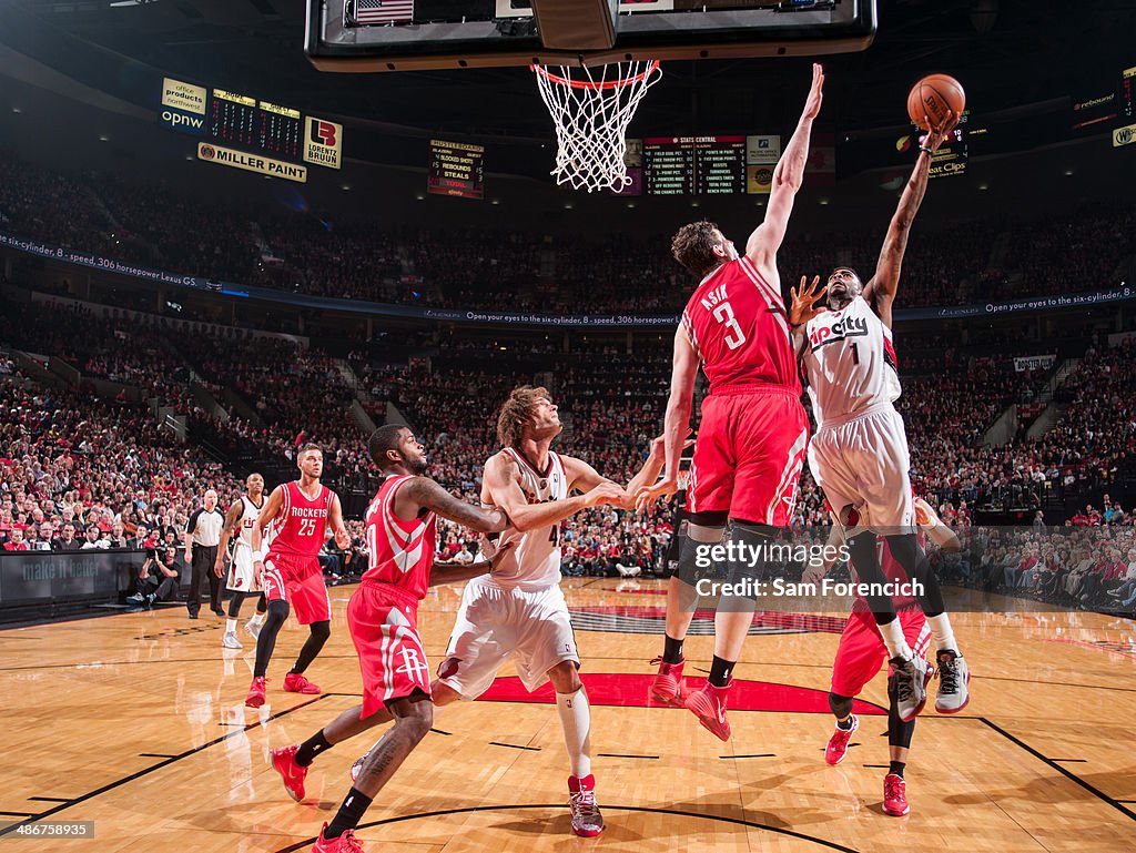 Houston Rockets v Portland Trail Blazers - Game Three