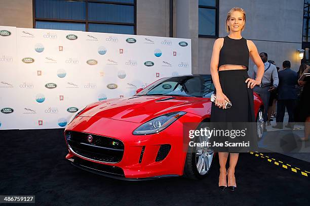 Jenna Elfman attends the Los Angeles Modernism Show & Sale Opening Night Party to benefit P.S. Arts Presented by Jaguar Land Rover, a proud...