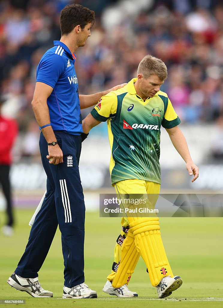 England v Australia - 2nd Royal London One-Day Series 2015