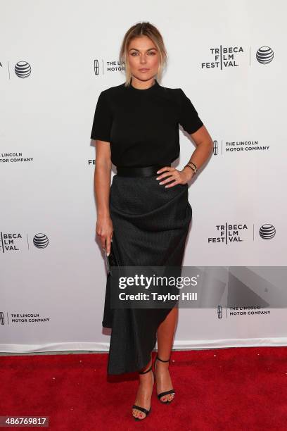 Actress Serinda Swan attends the premiere of "Sister" during the 2014 Tribeca Film Festival at SVA Theater on April 25, 2014 in New York City.