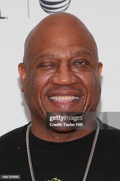 Actor Thomas "Tiny" Lister Jr. Attends the premiere of "Sister" during the 2014 Tribeca Film Festival at SVA Theater on April 25, 2014 in New York...