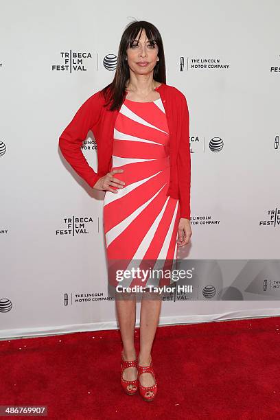 Actress Illeana Douglas attends the premiere of "Sister" during the 2014 Tribeca Film Festival at SVA Theater on April 25, 2014 in New York City.