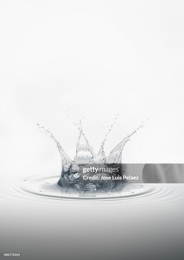 Clean water splash