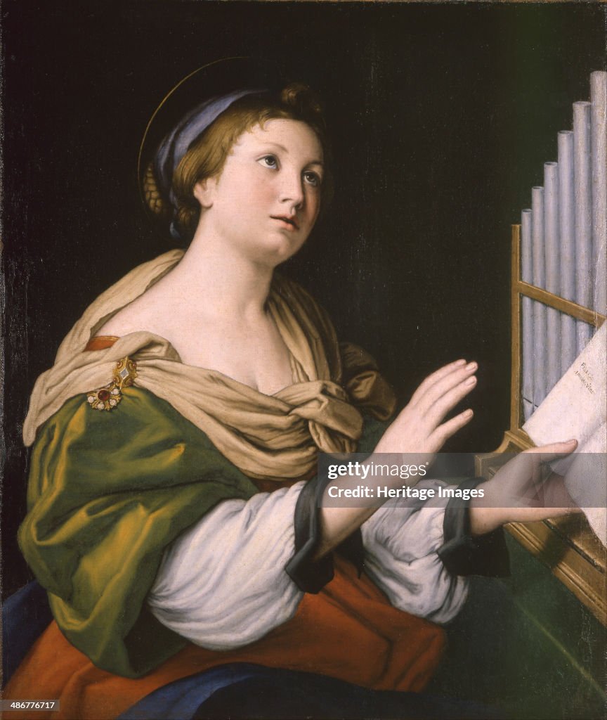 Saint Cecilia, Between 1640 and 1650. Found in the collection of the Museo Poldi Pezzoli, Milan.