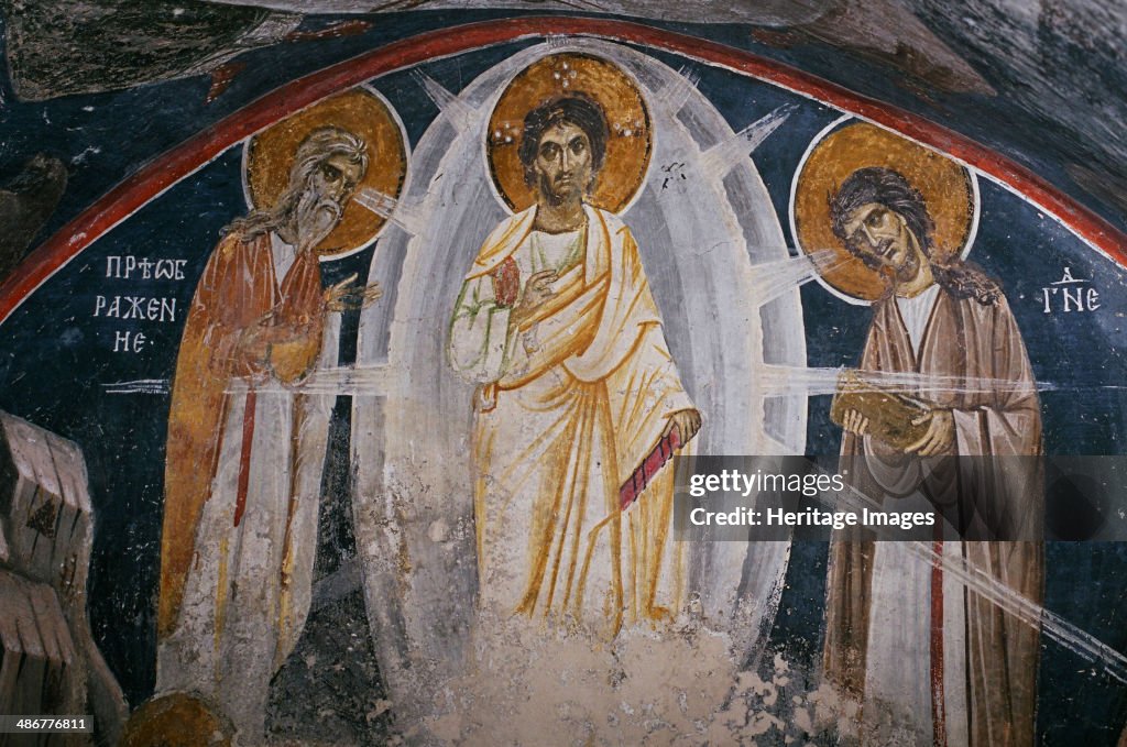 The Transfiguration of Jesus, 13th century. Found in the collection of the Boyana Church.
