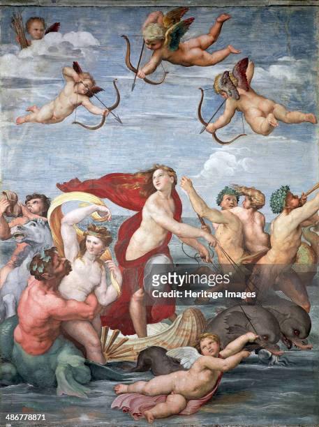 Triumph of Galatea, c. 1512. Artist: Raphael
