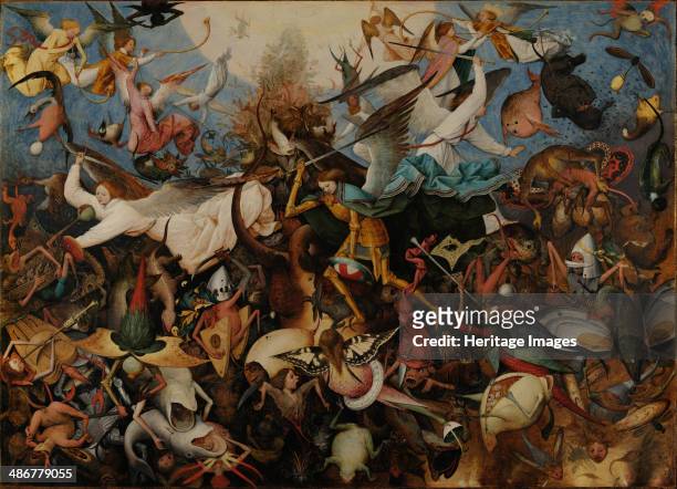 The Fall of the Rebel Angels, 1562. Artist: Bruegel , Pieter, the Elder