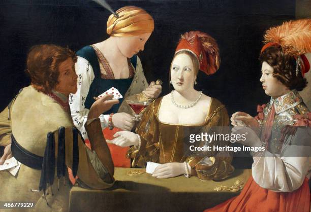 The Cheat with the Ace of Diamonds, c. 1635. Artist: La Tour, Georges, de